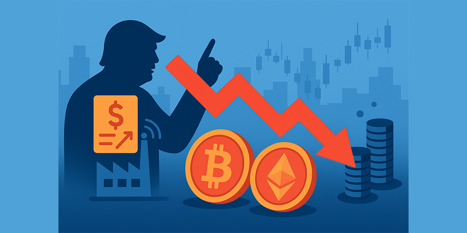 اعمال تعرفه ۱۰۰ درصدی بر کالاهای چینی؛ ترامپ بازارهای جهانی و کریپتو را لرزاند