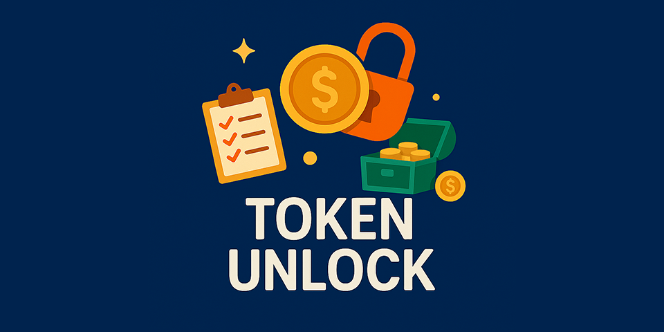 تقویم آزادسازی توکنها: برای نوسانات شدید بازار آماده باشید